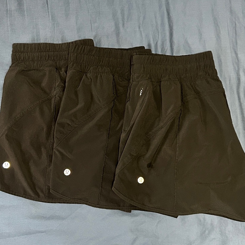 Lululemon Track That Mid-Rise Lined Shorts 5”